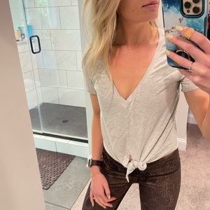 Lululemon cute tie detail t shirt